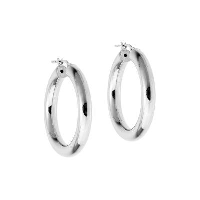 Hoop Earrings Round 3,3cm Hoop Earrings Round 3,3cm