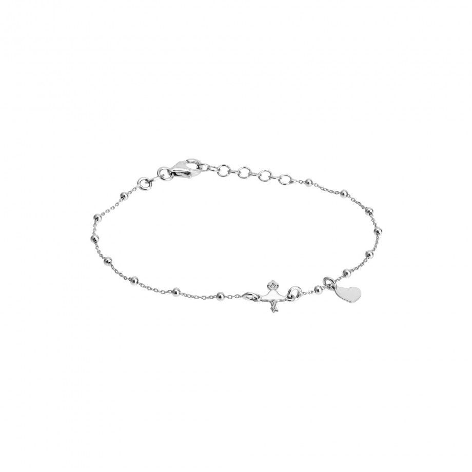 Pulseira Bailarina - Branco