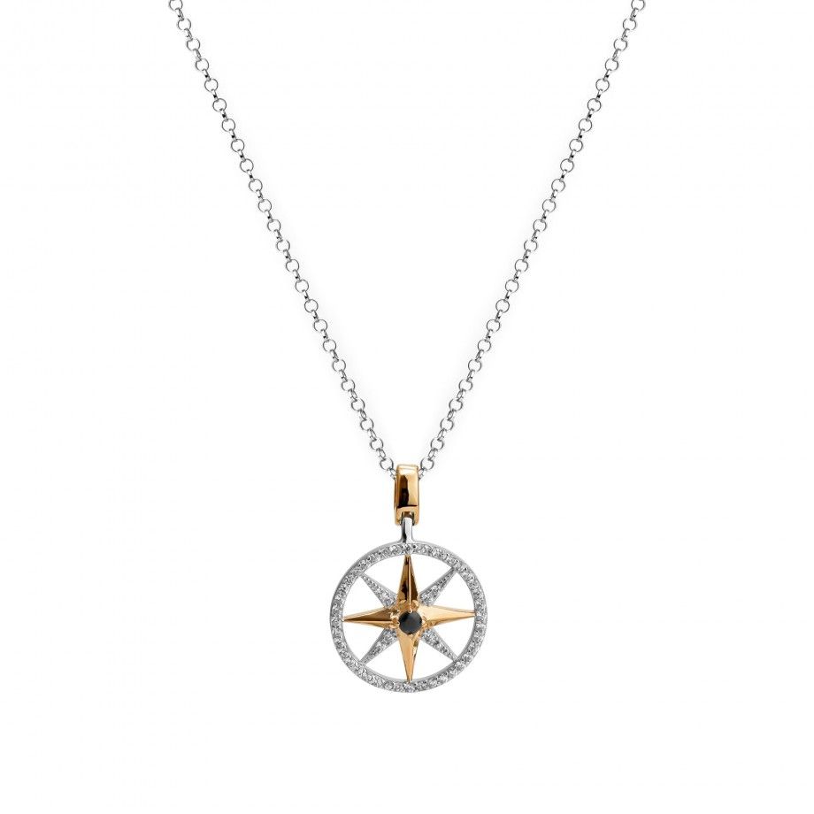 Necklace Cardinal Points - Rose Gold