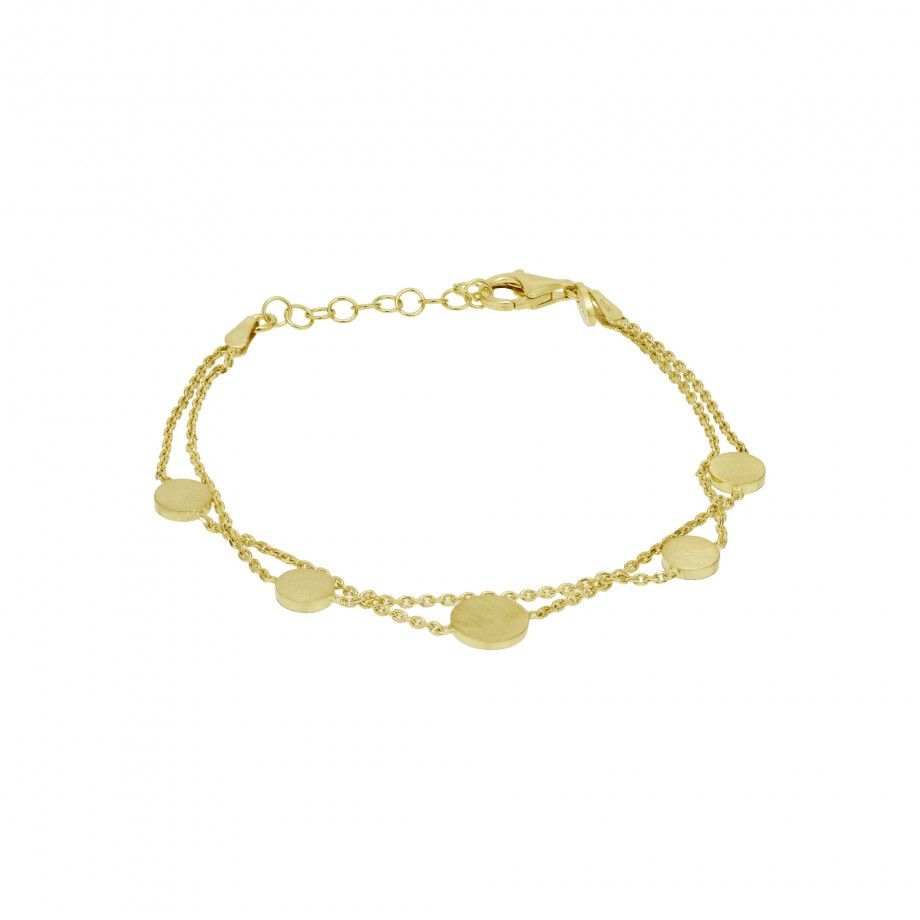 Pulseira Dupla Circulos