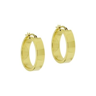 Argolas Largas 2,5cm - Dourado Argolas Largas 2,5cm - Dourado