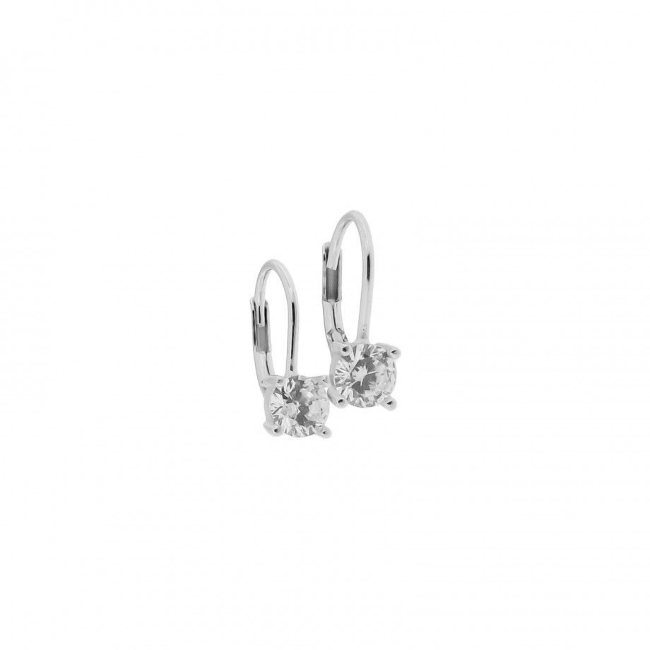 Brincos com Zirc�nia 5mm