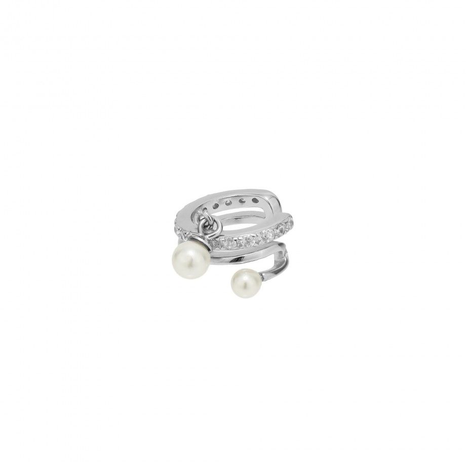 Brinco Earcuff com P�rolas