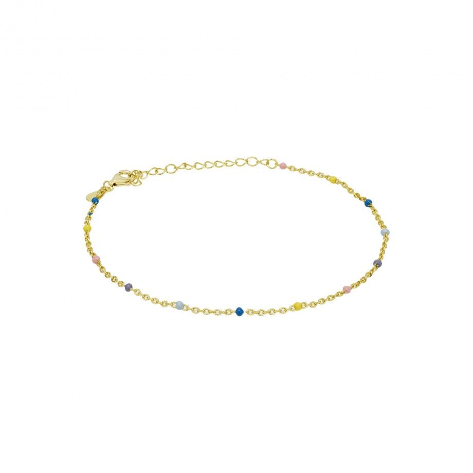 Pulseira de Tornozelo Pedras