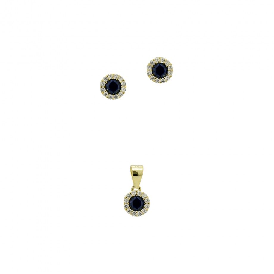 Set Brincos + Pendente Zoey
