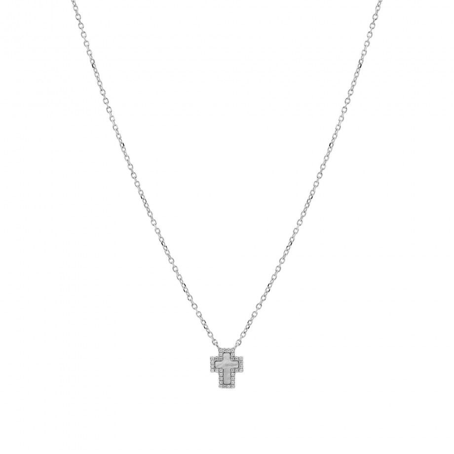Necklace Mother of Pearl Cross 