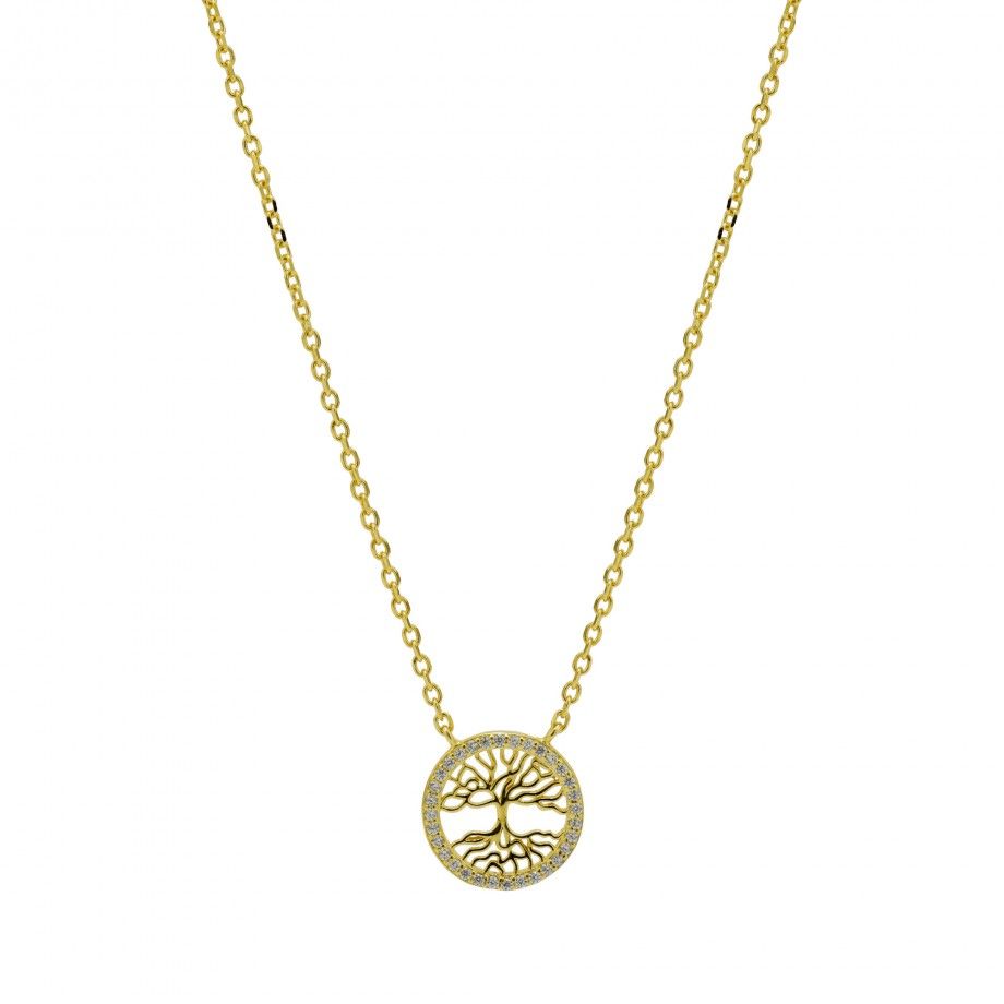 Colar �rvore da Vida - Dourado