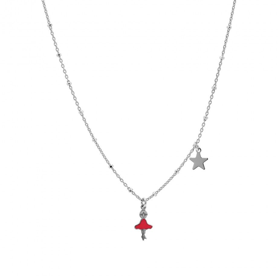 Necklace Ballerina - Fuchsia