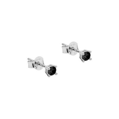Earrings Emma - Black 3mm Earrings Emma - Black 3mm
