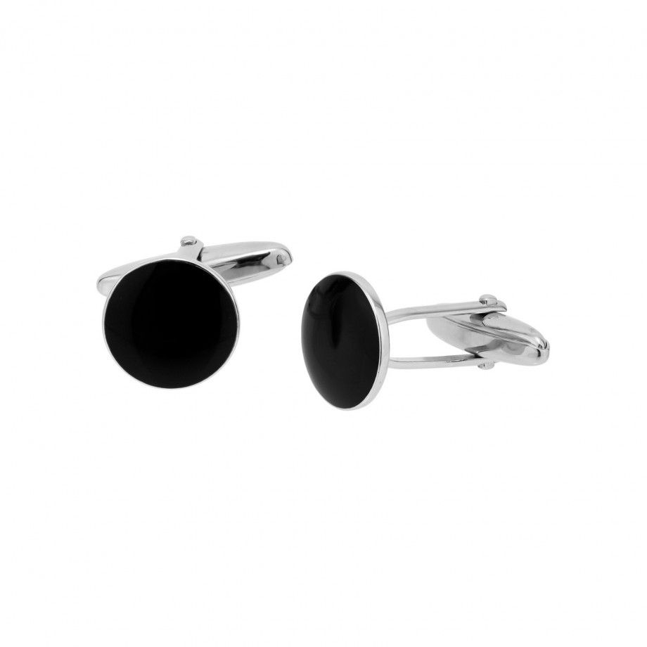 Cufflinks Onix - Round
