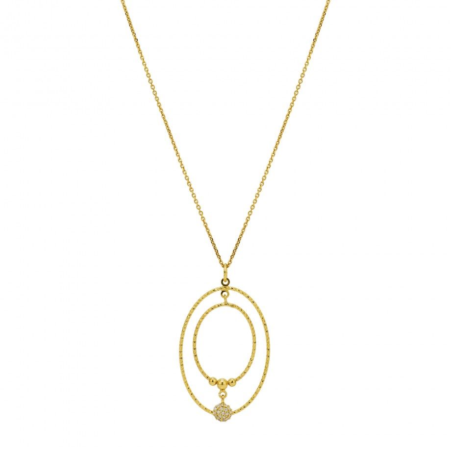Colar Aros Ovais