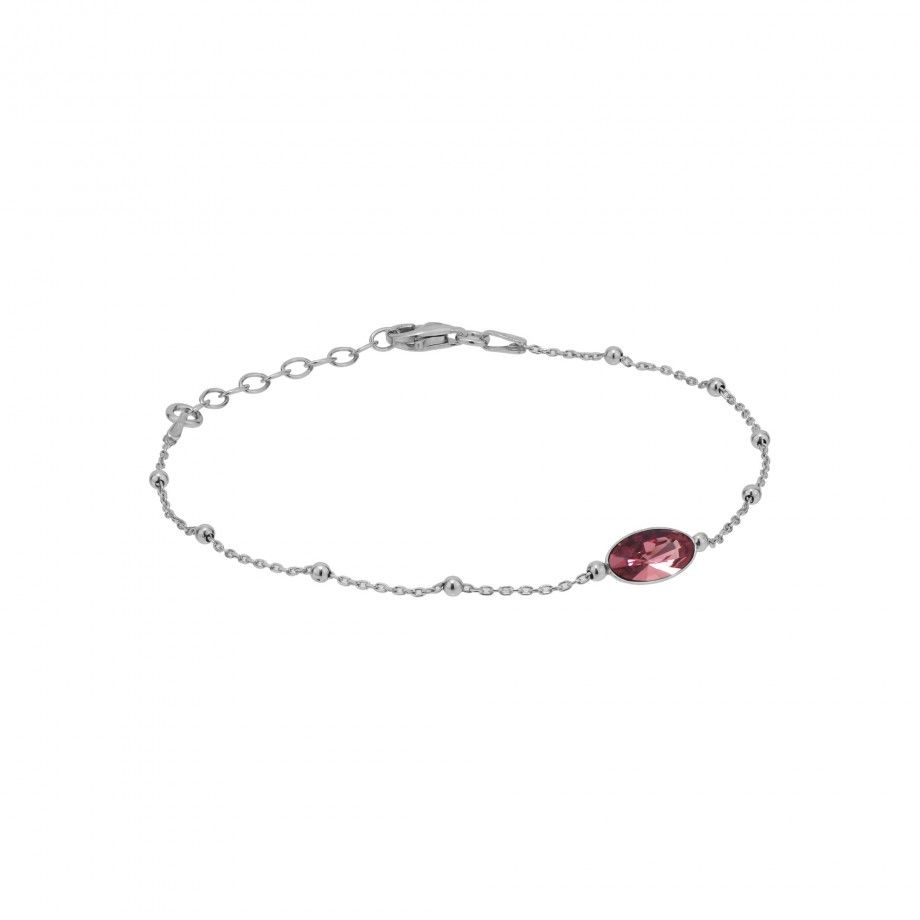 Pulseira Ametista Oval