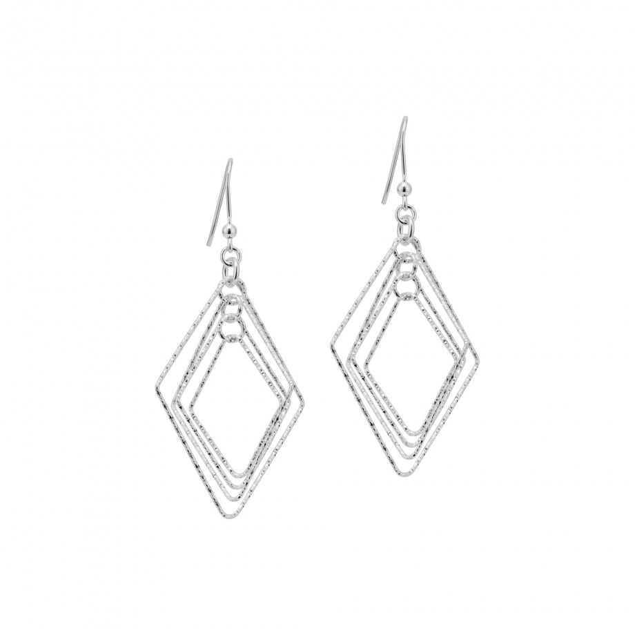 Earrings Diamond Shape
