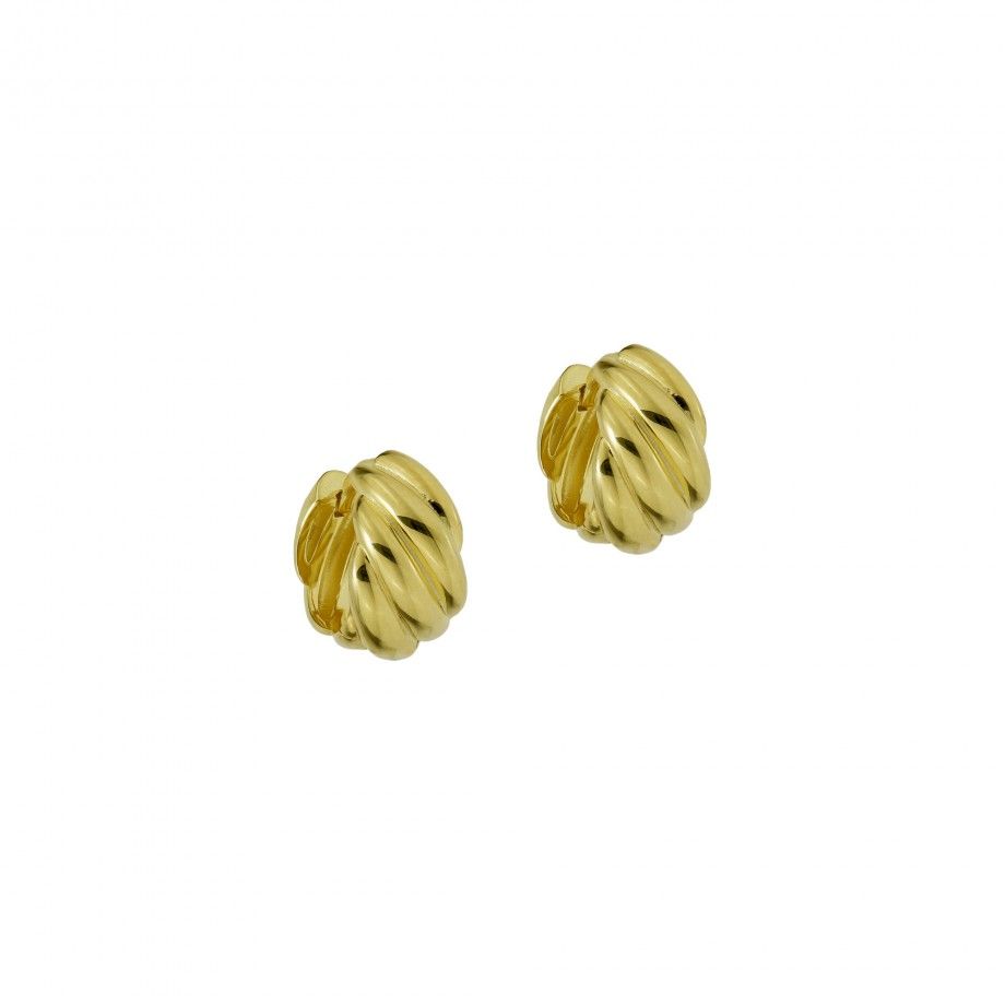 Twisted Hoop Earrings