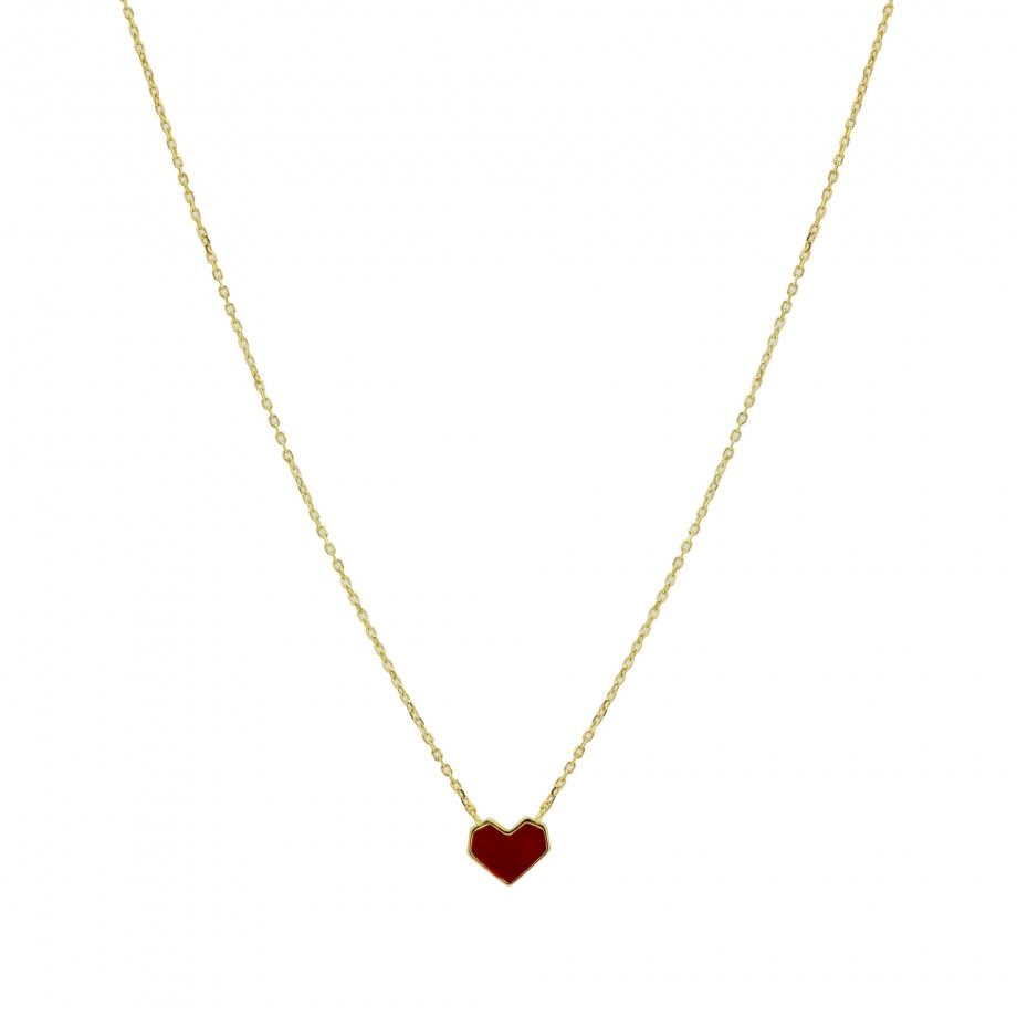 Necklace Red Heart