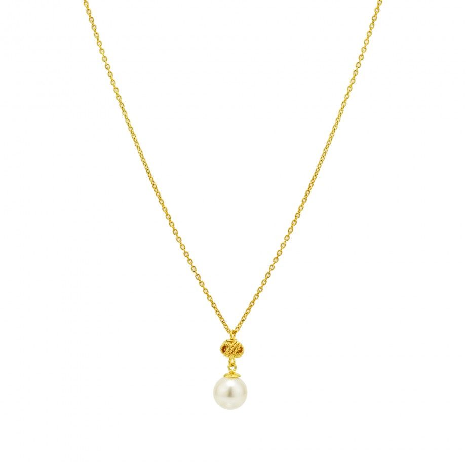 Colar N� com P�rola