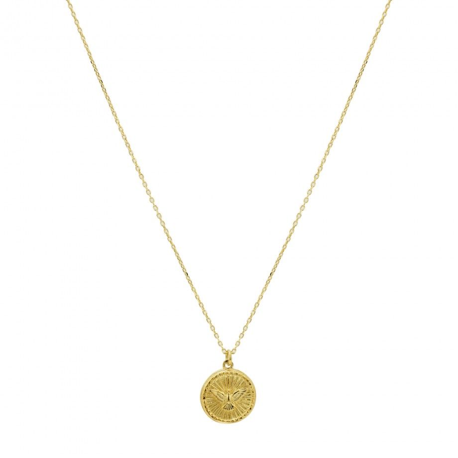 Colar com Medalha Espirito santo