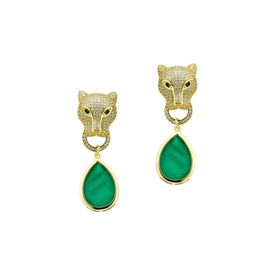 Earrings Panther
