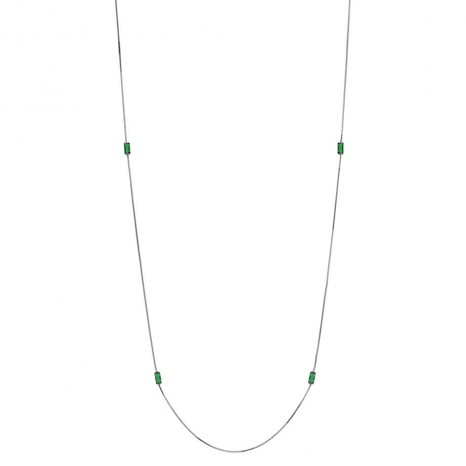 Colar Pedras Verdes