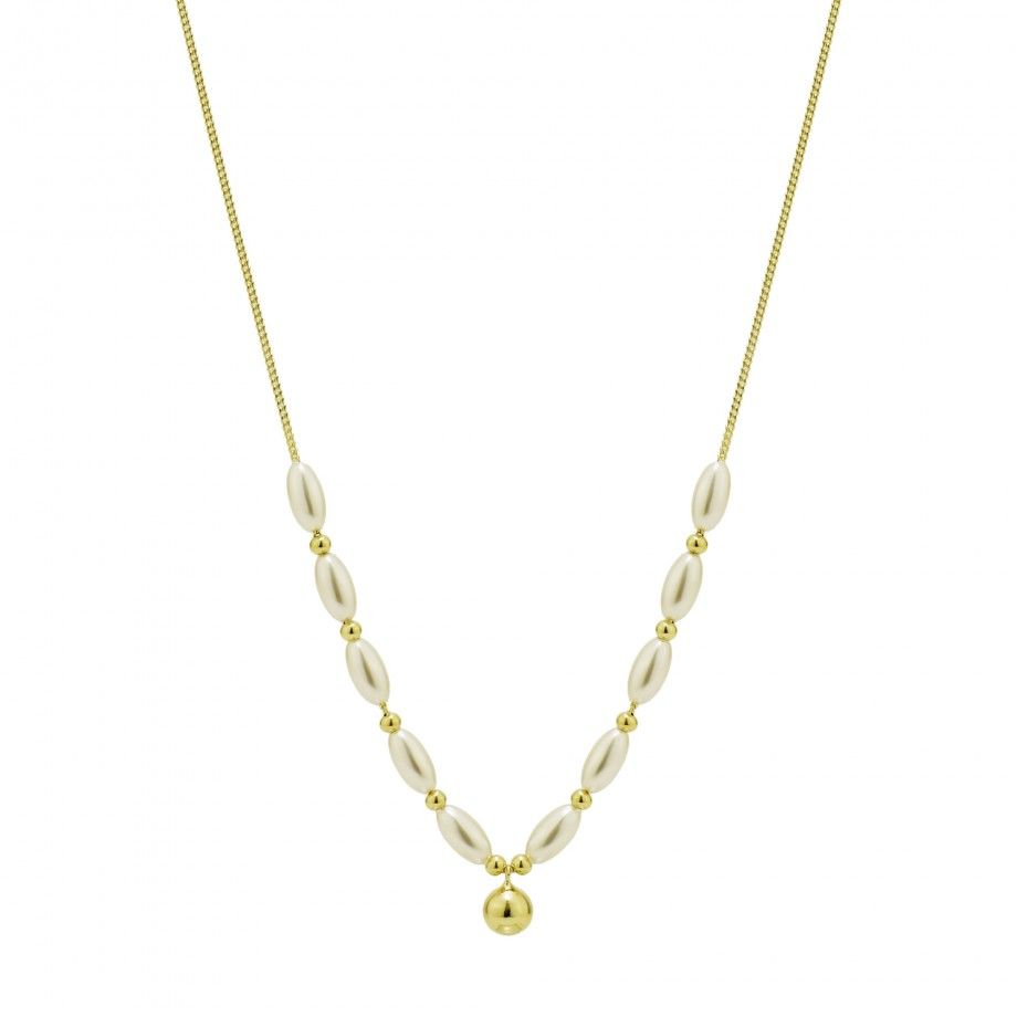 Colar com P�rolas
