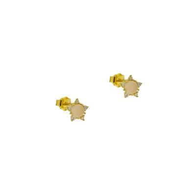 Brincos Estrela - Rosa Brincos Estrela - Rosa