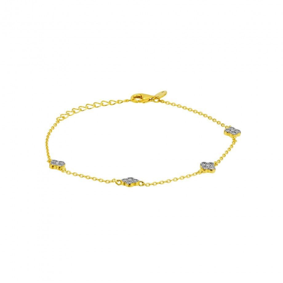Bracelet Small Clovers