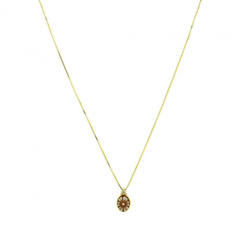 Cameo Necklace - Oval