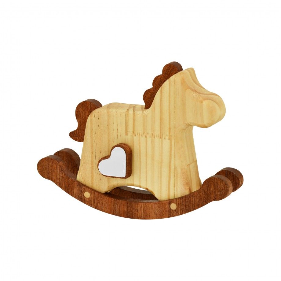 Music Box Swinging Horse