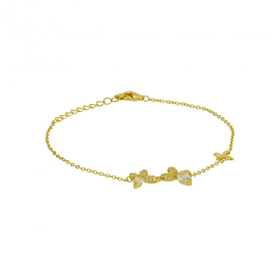 Pulseira 3 Borboletas