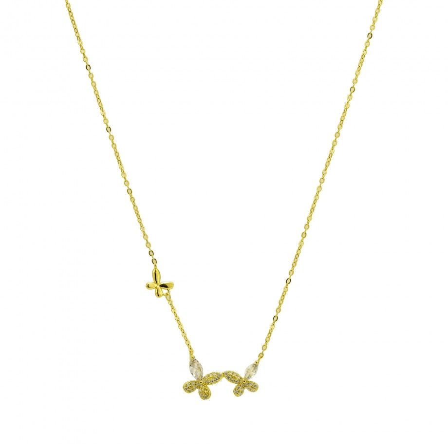Necklace 3 Butterflies