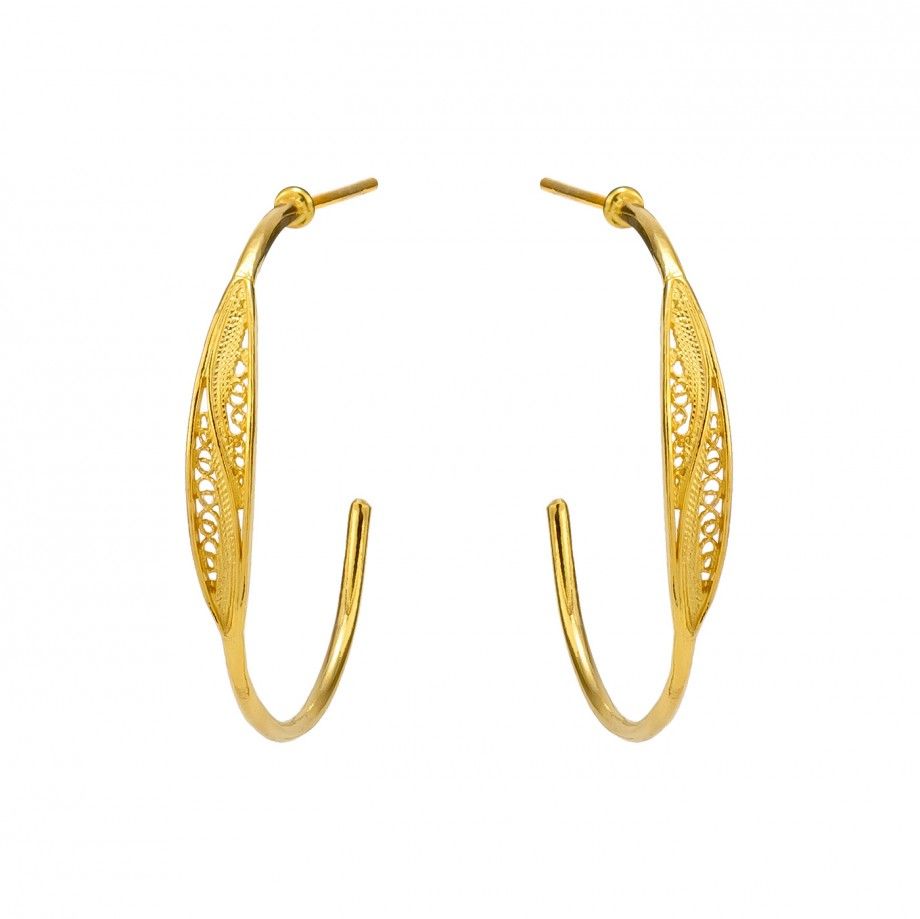Argolas 3,2cm - Dourado