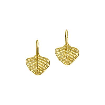 Earrings Leaf