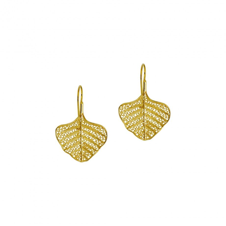 Earrings Leaf