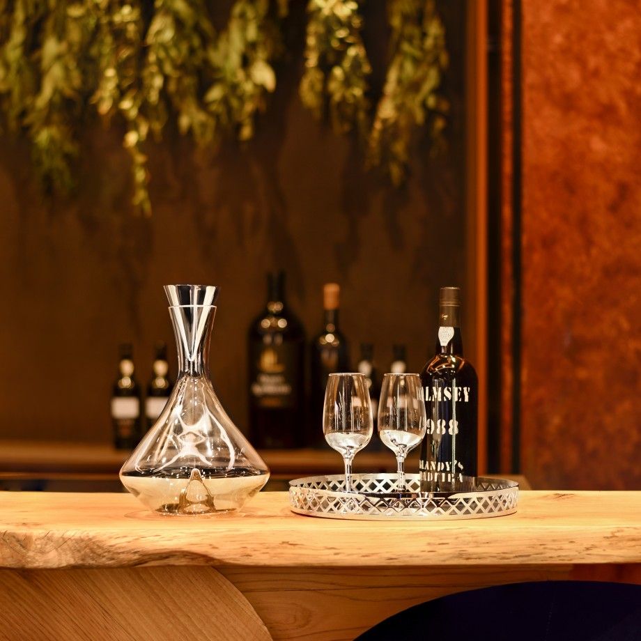 Decantador c/ Funil e Filtro Maring�