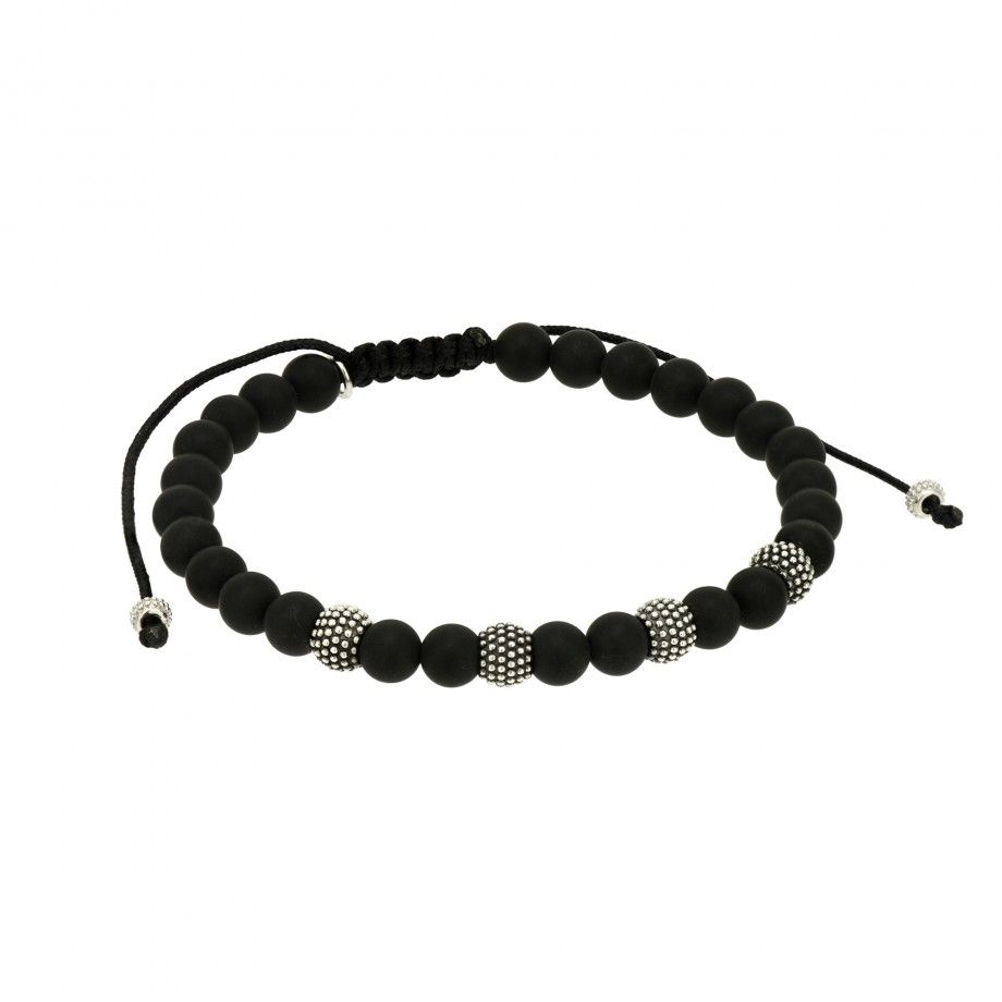 Pulseira de Esferas Onix
