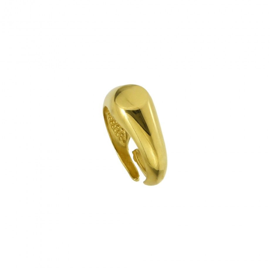 Round Signet Ring
