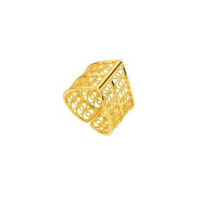 Anel Stapi - Dourado