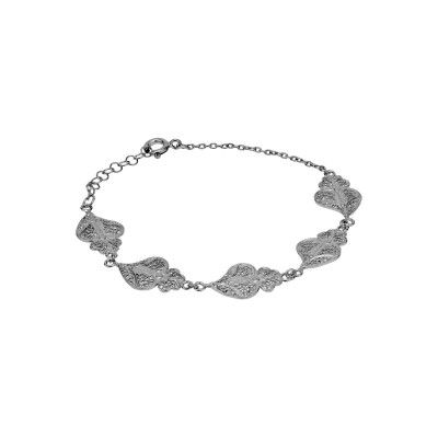 Pulseira 5 Cora��es de Viana