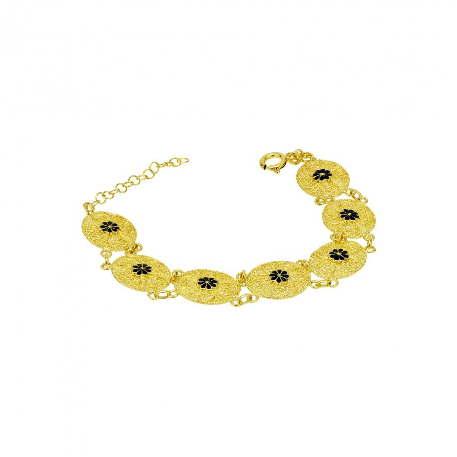 Pulseira Ovalis - Dourado