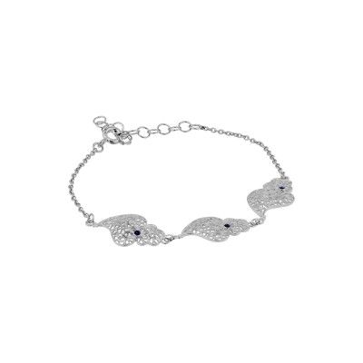 Pulseira 3 Cora��es de Viana