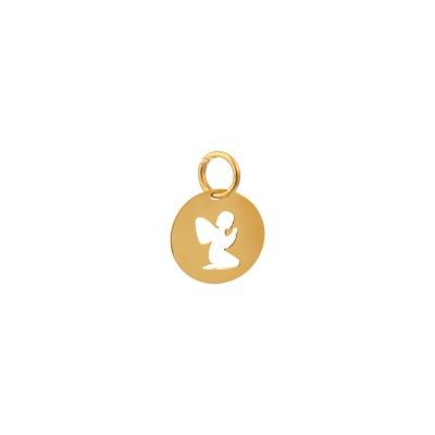 Medalha Anjo - Dourado